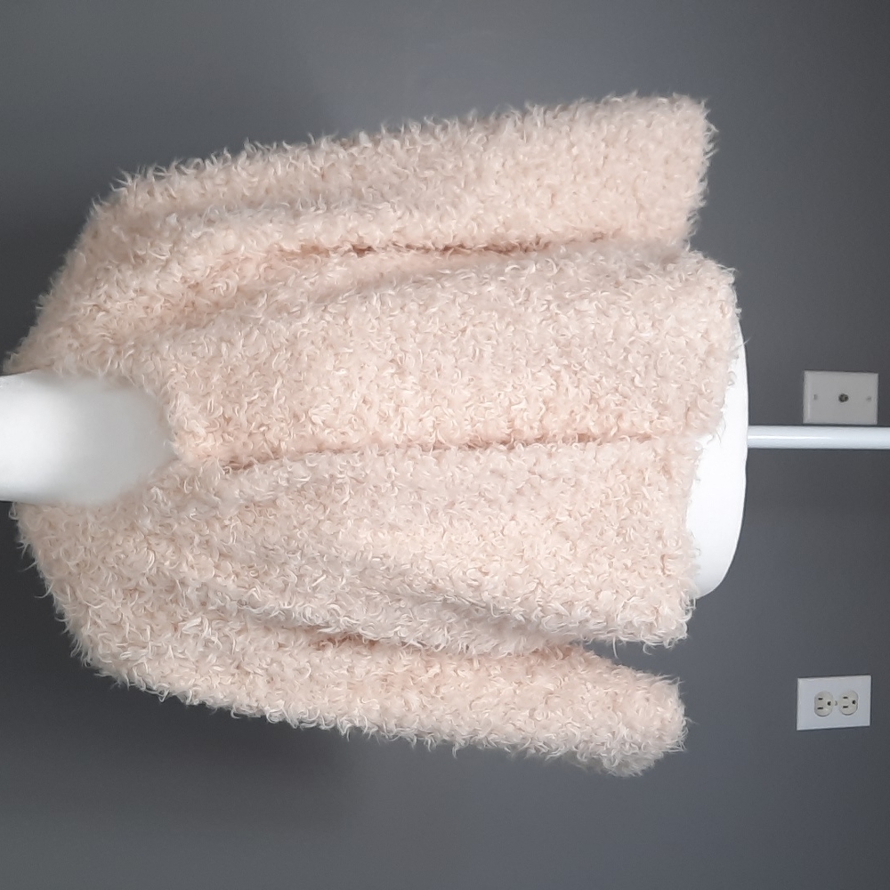 Cabi cream furry waist cropped jacket